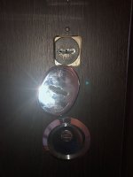 замок Mottura после вскрытия