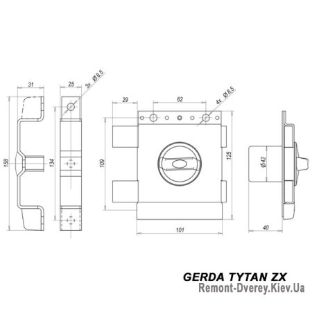 GERDA TYTAN ZX схема