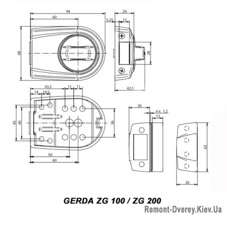 GERDA ZG 100 схема